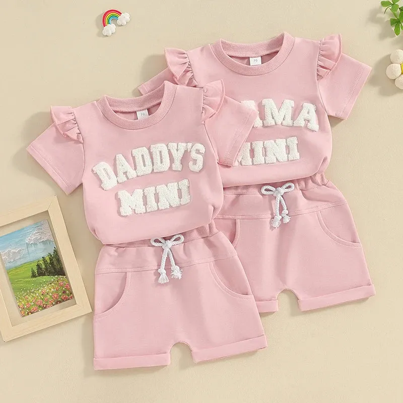 0-3Y Toddler Baby Girl Summer Short Clothing Set
