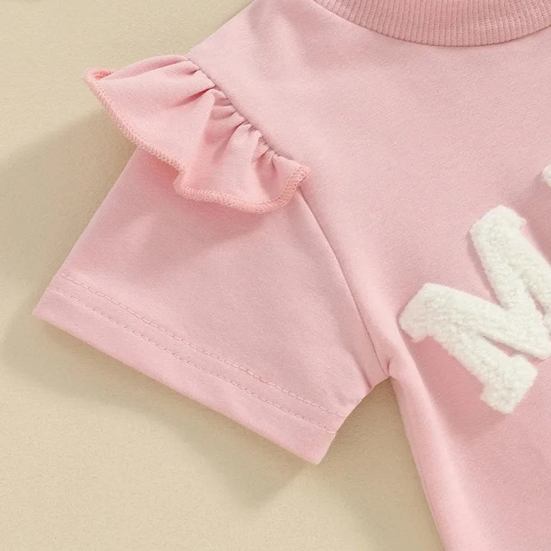 0-3Y Toddler Baby Girl Summer Short Clothing Set