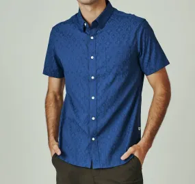 7Diamonds - Atlas Jacquard Short Sleeve Shirt