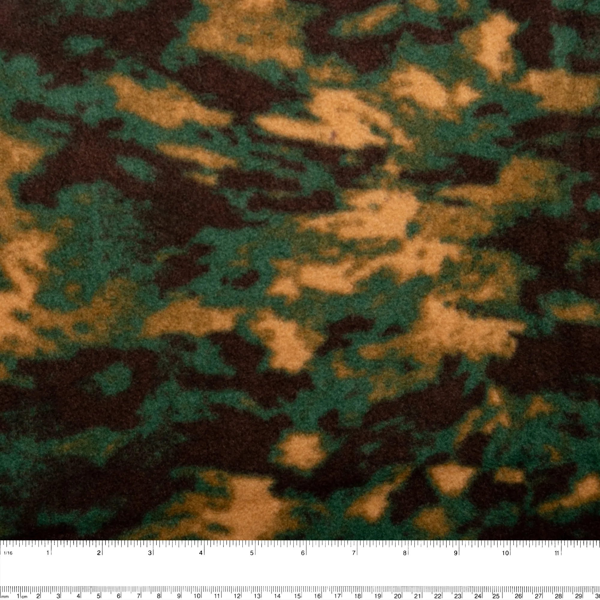 Anti Pill Fleece Print - FRESH - Camouflage - Green