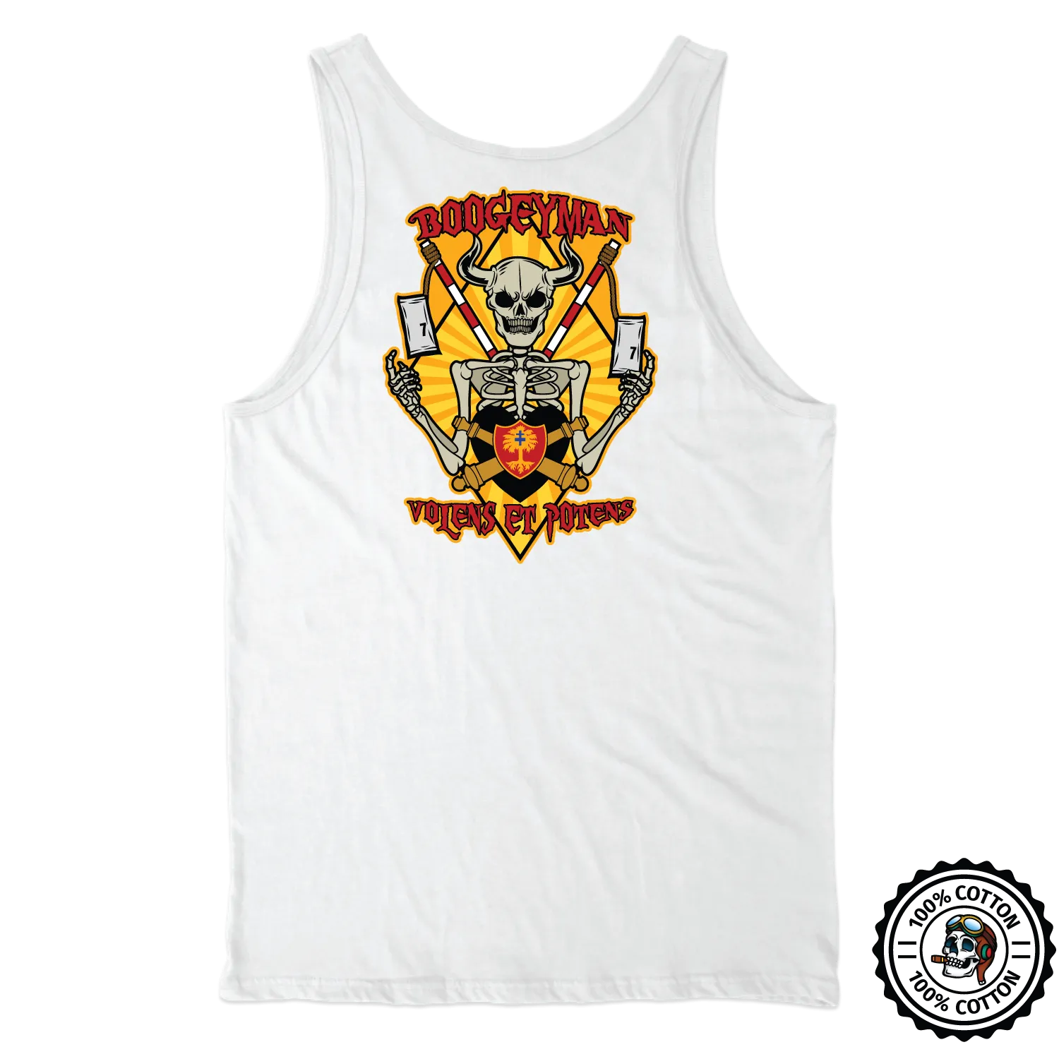 B BTRY, 1-320 FAR "BOOGEYMAN" Tank Tops