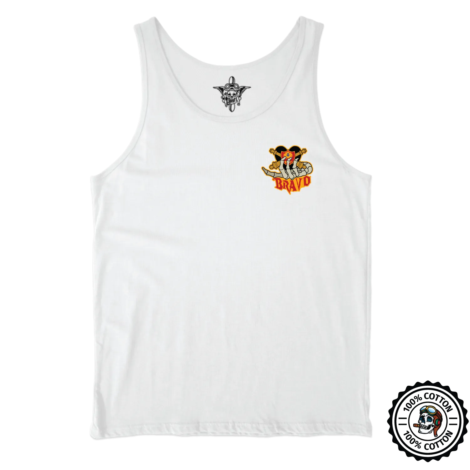 B BTRY, 1-320 FAR "BOOGEYMAN" Tank Tops