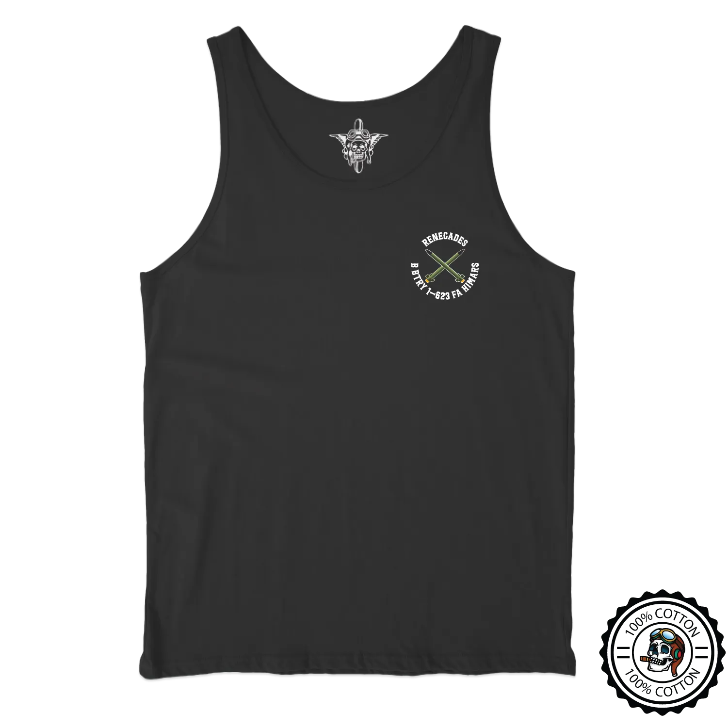 B BTRY, 1-623 "RENEGADES" Color Tank Tops