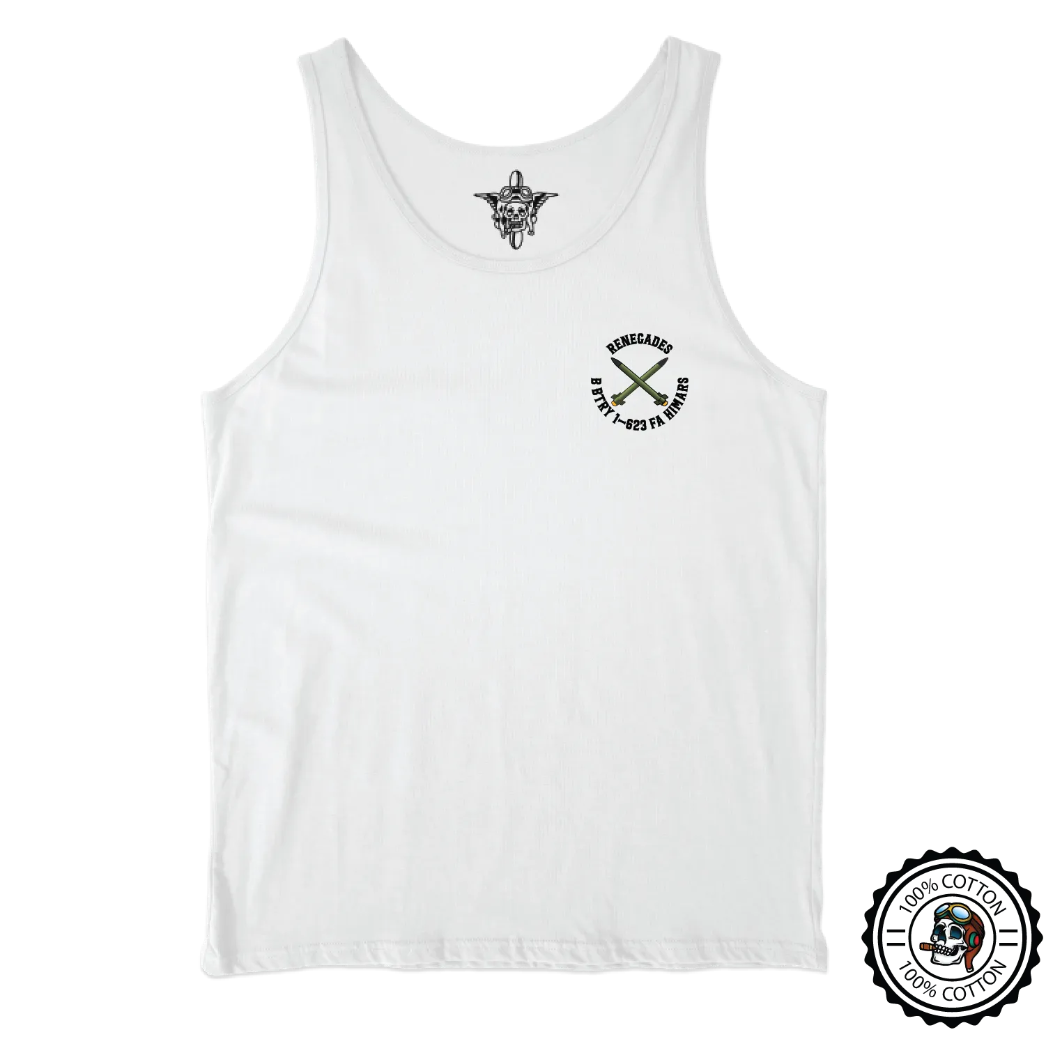 B BTRY, 1-623 "RENEGADES" Color Tank Tops