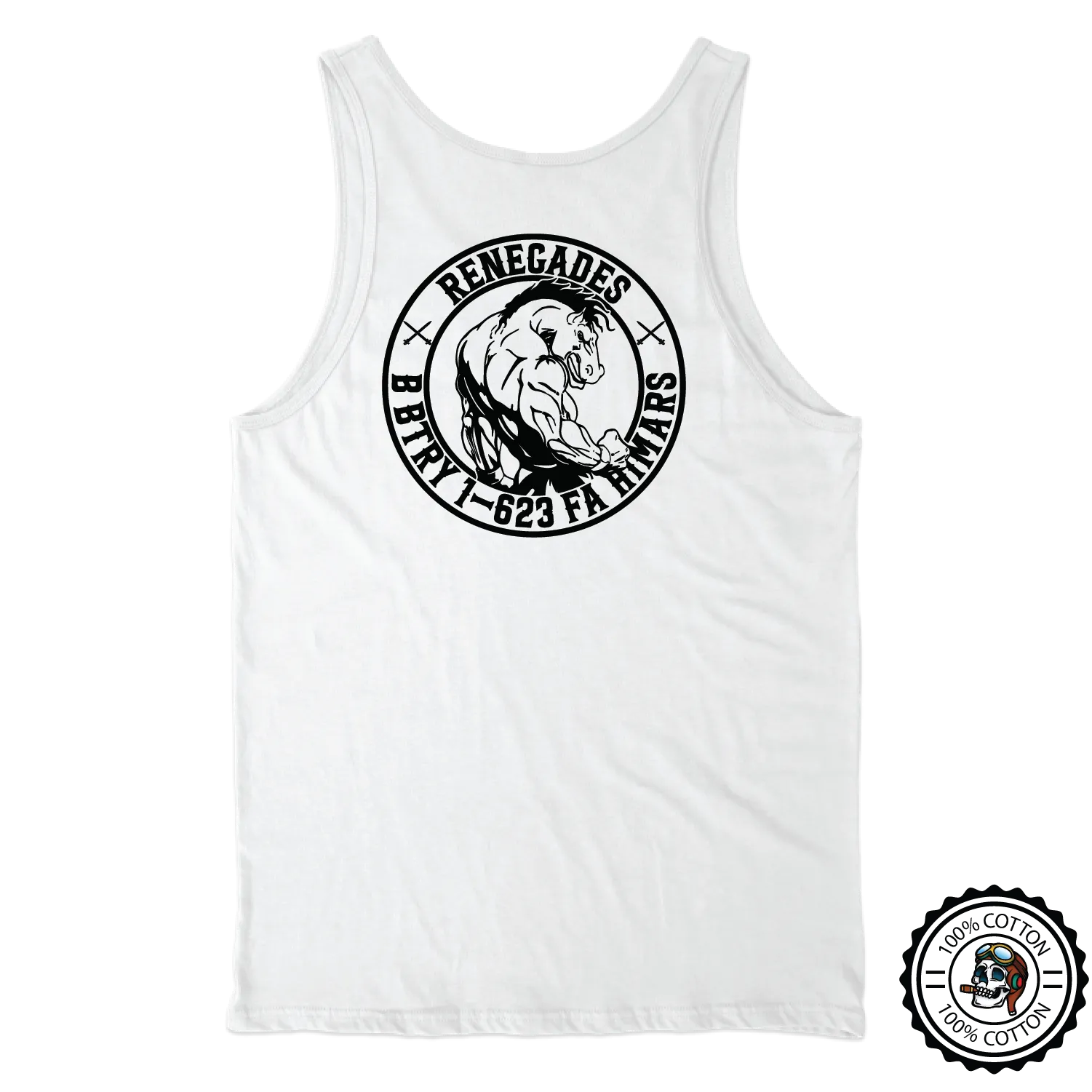 B BTRY, 1-623 "RENEGADES" Tank Tops