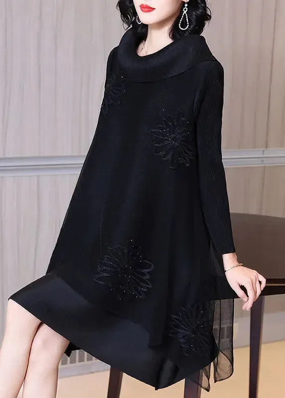 Bead Tulle Vacation Long Dresses Long Sleeve