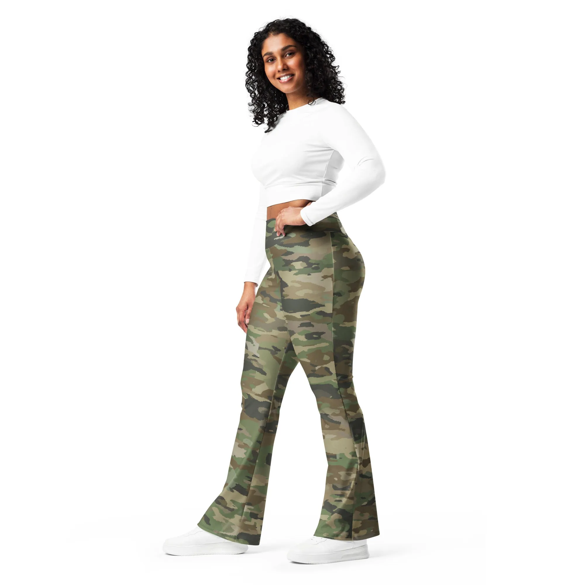 Camouflage Flare leggings, lioness-love