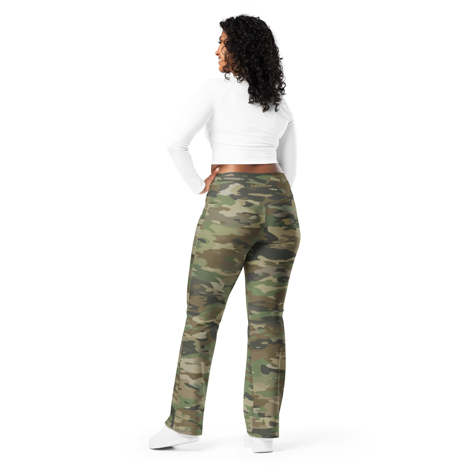 Camouflage Flare leggings, lioness-love