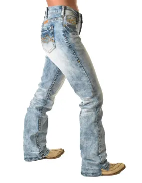 Cowgirl Tuff Shake It Off Mid Rise Bootcut Jean - Shake It Off