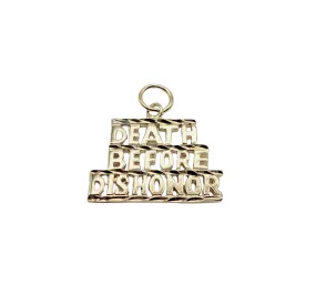 Death Before Dishonor Charm