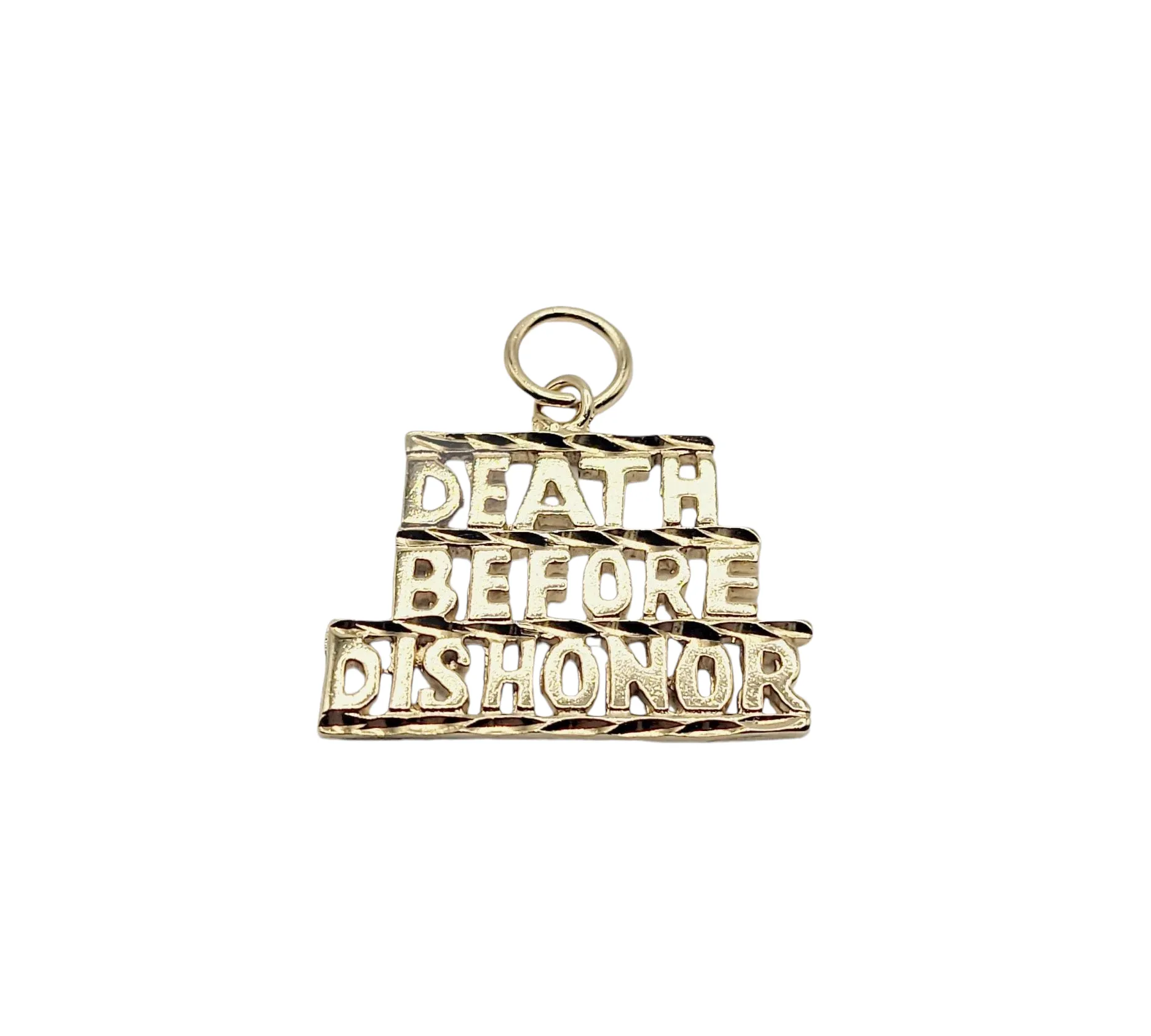 Death Before Dishonor Charm