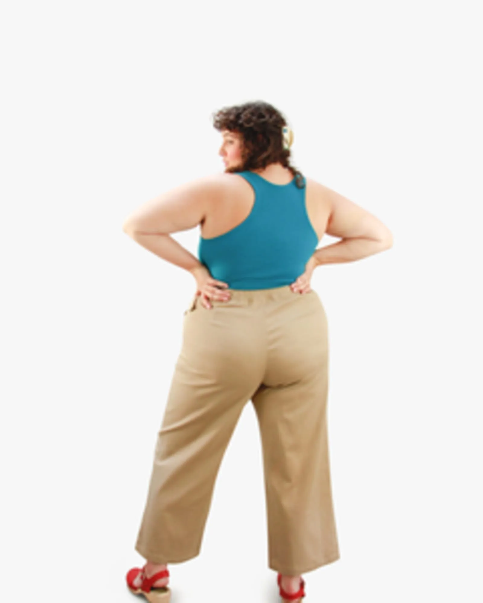 Heart Belted Pant | SANDSTONE