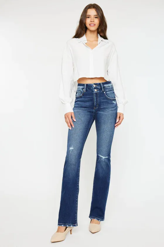 Jennifer Bootcut KanCan Jeans (Dark Wash)