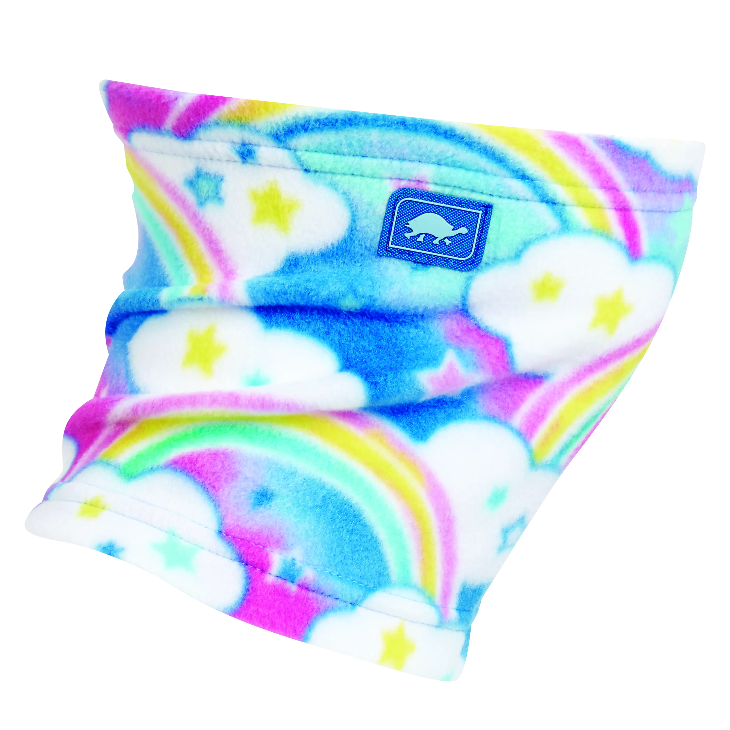 Kids Playful Print Fleece Single-Layer Neck