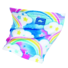 Kids Playful Print Fleece Single-Layer Neck