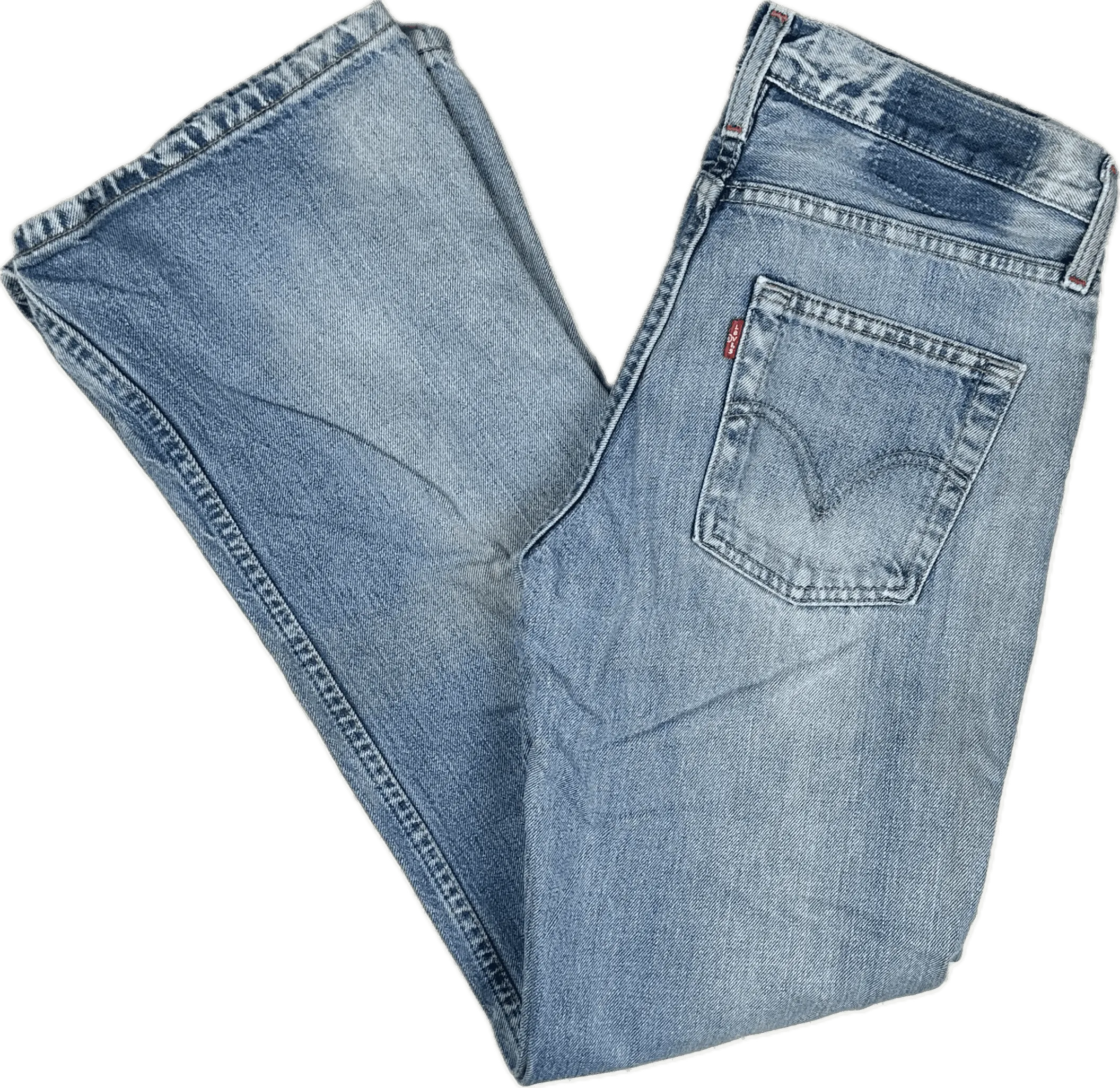 Levis 518 Vintage Mens Super Low Bootcut Y2K Jeans -Size 32