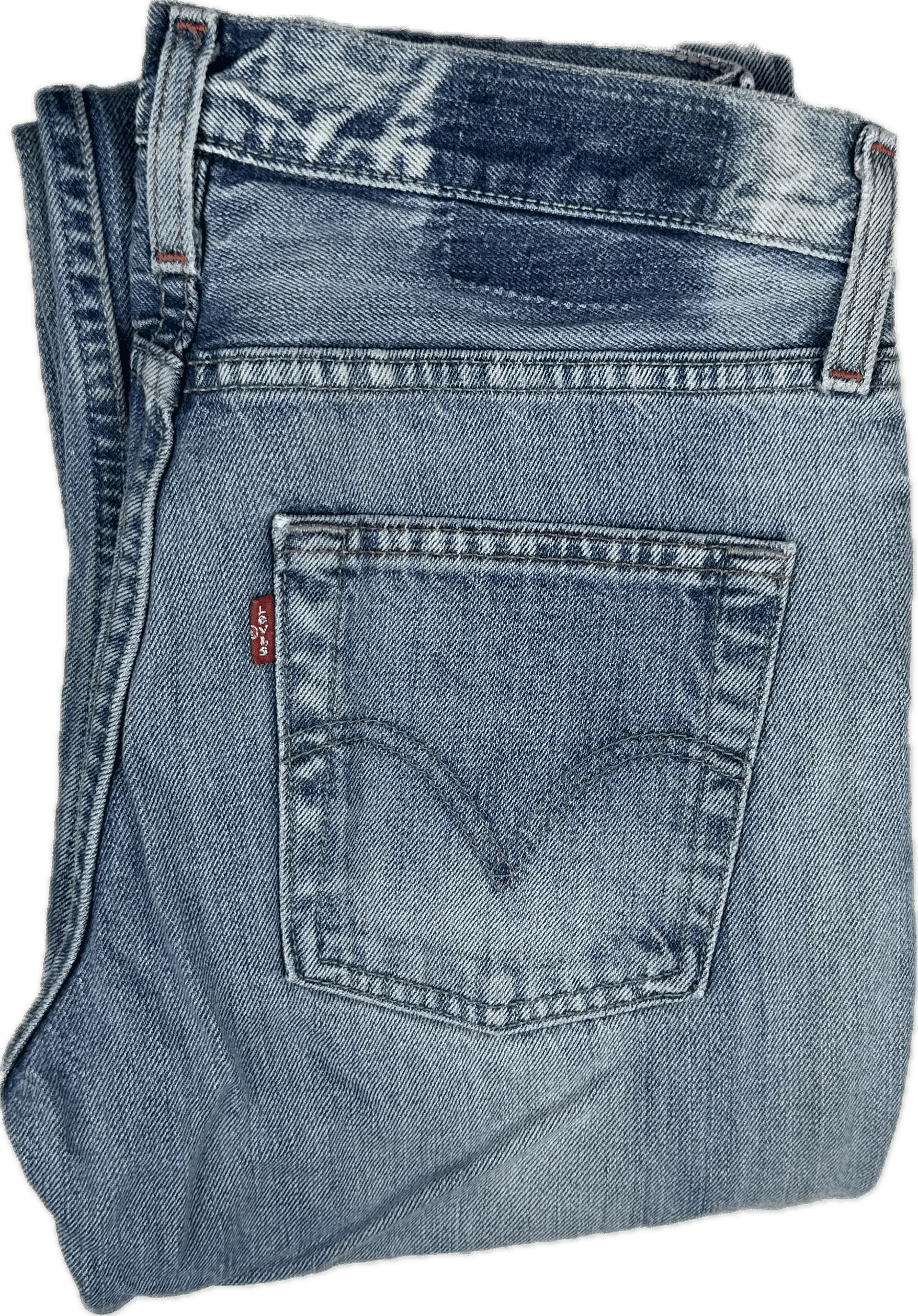 Levis 518 Vintage Mens Super Low Bootcut Y2K Jeans -Size 32