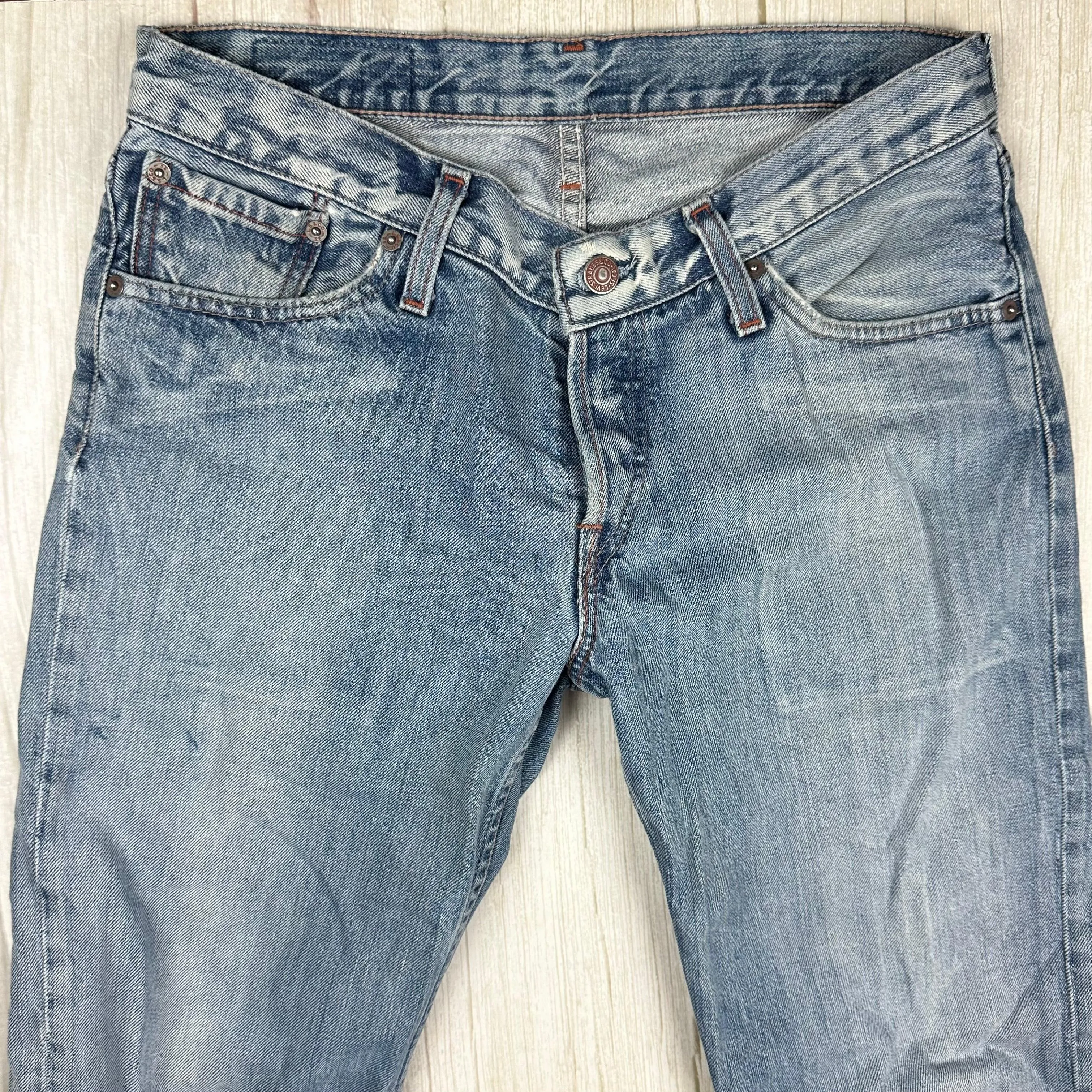 Levis 518 Vintage Mens Super Low Bootcut Y2K Jeans -Size 32