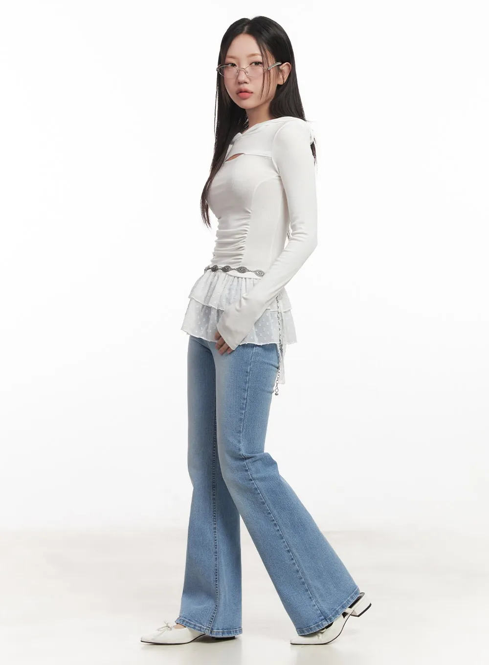 Lumi Slim Bootcut Jeans CA521