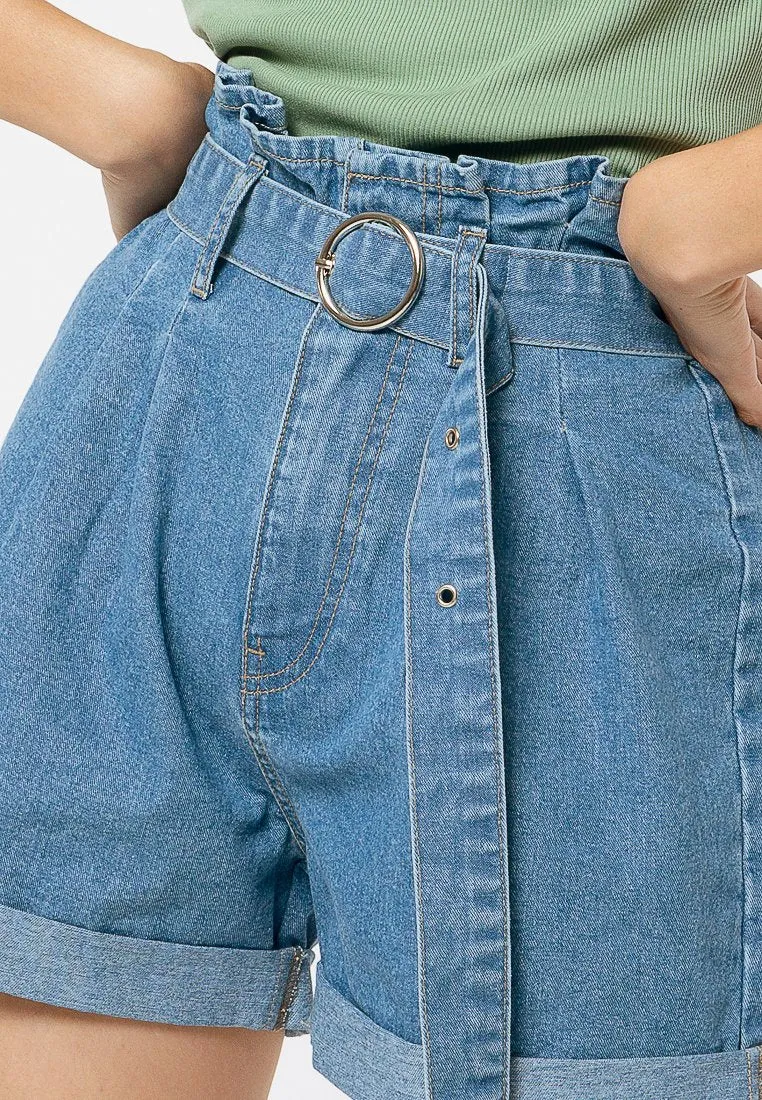 Paperbag Short with Belt