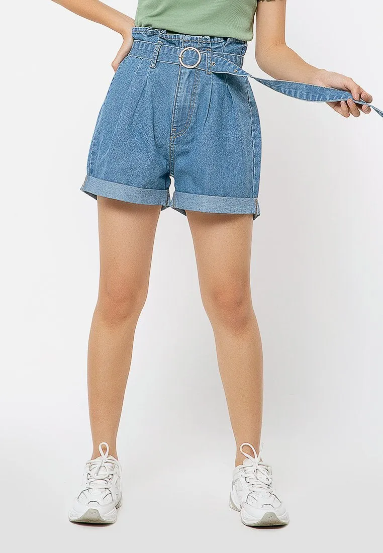 Paperbag Short with Belt