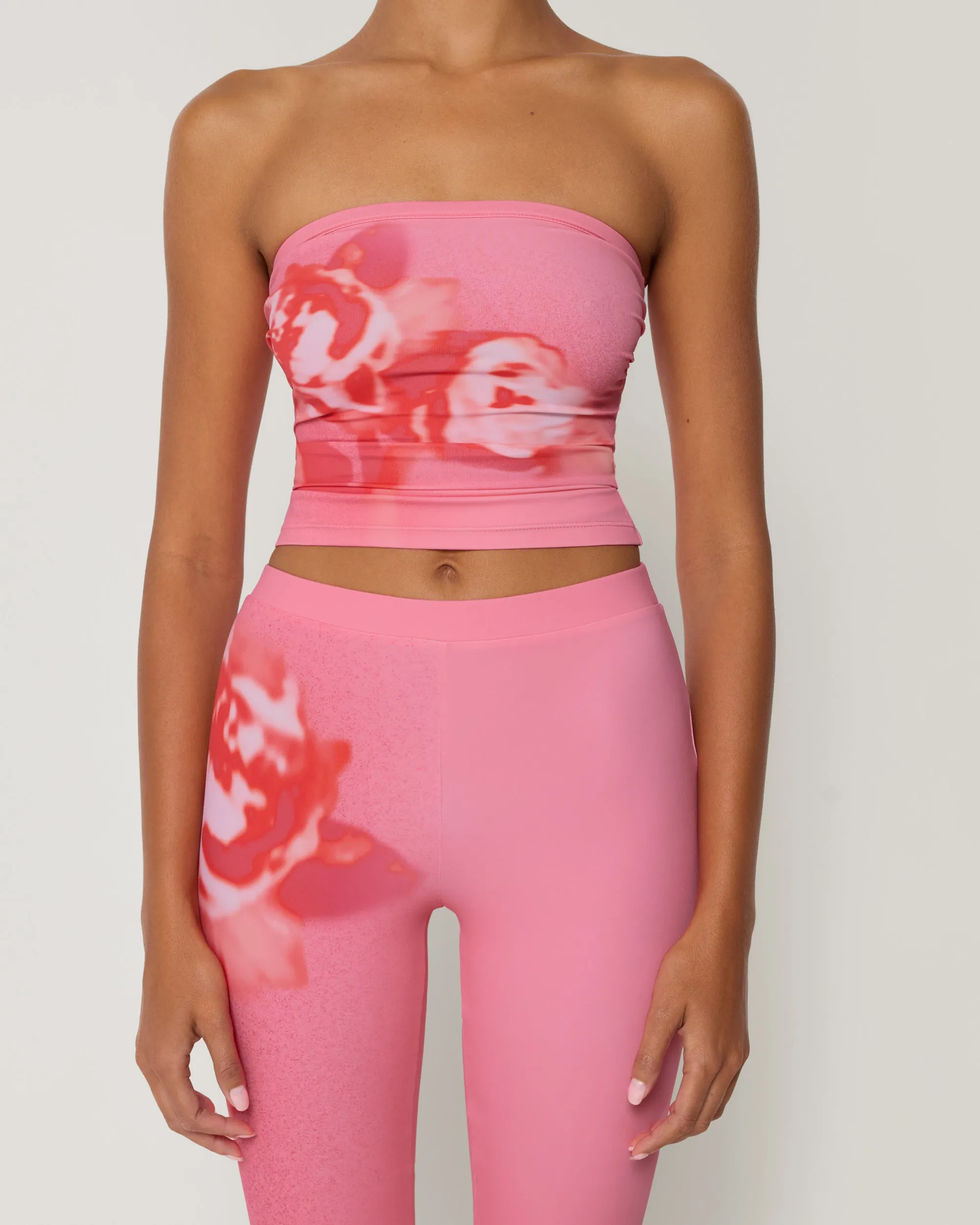 Smooth Stretch Low Rise Pant | Pink Peony