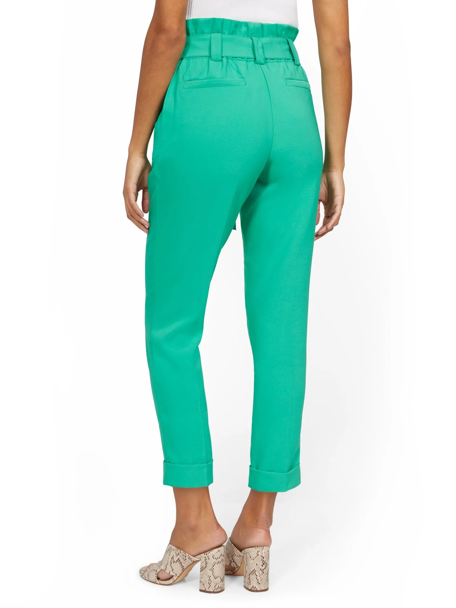 Tapered Leg Ankle Pant