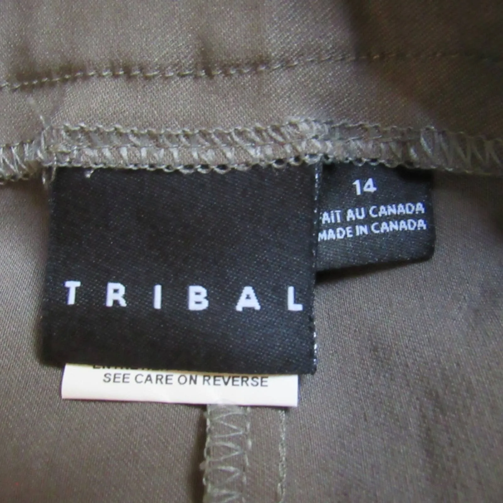 Tribal Flatten It Bootcut Pull On Pants Ivy Green
