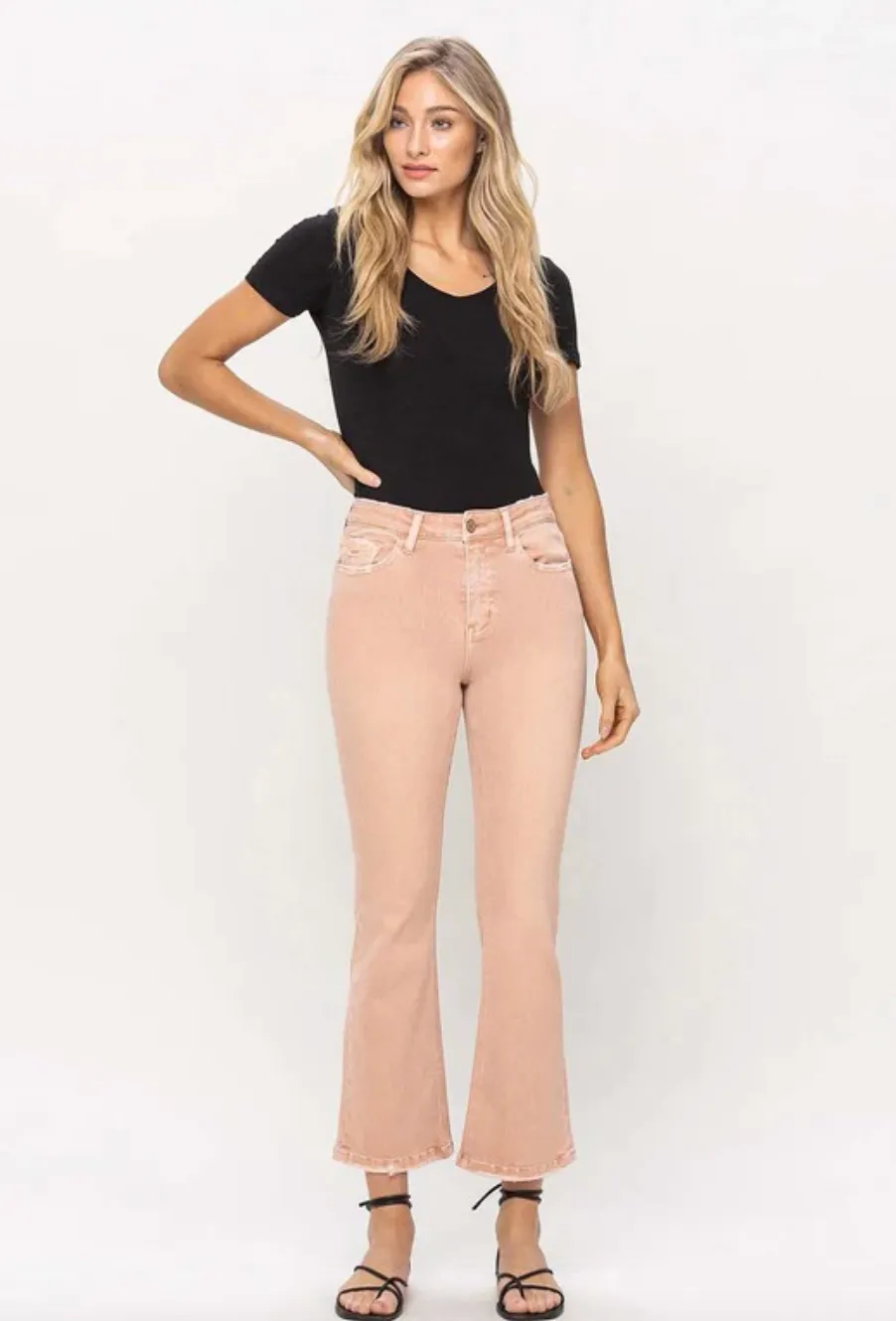VET HR Kick Flare-Salmon