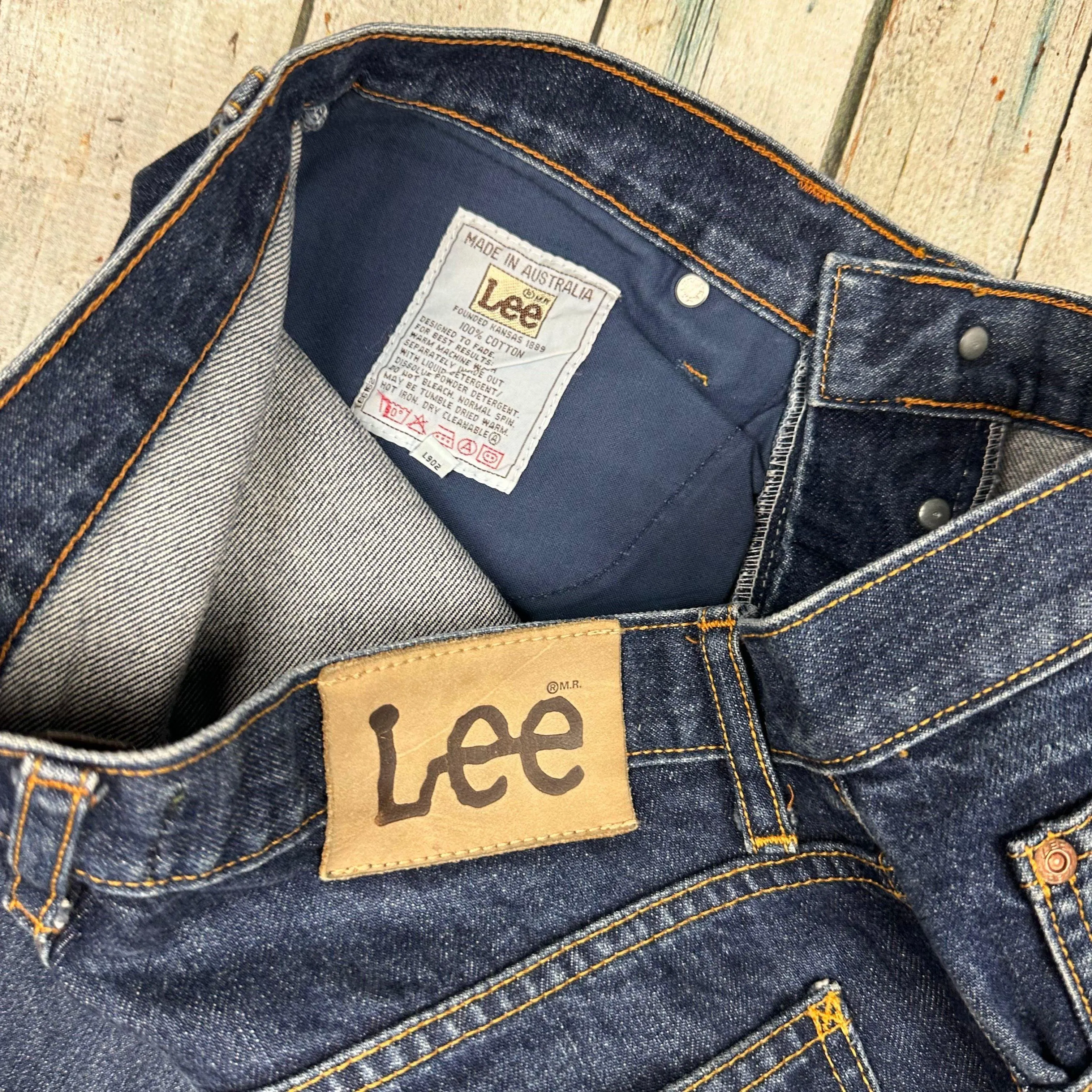 Vintage 80's Lee Rider Mens Bootcut Jeans-