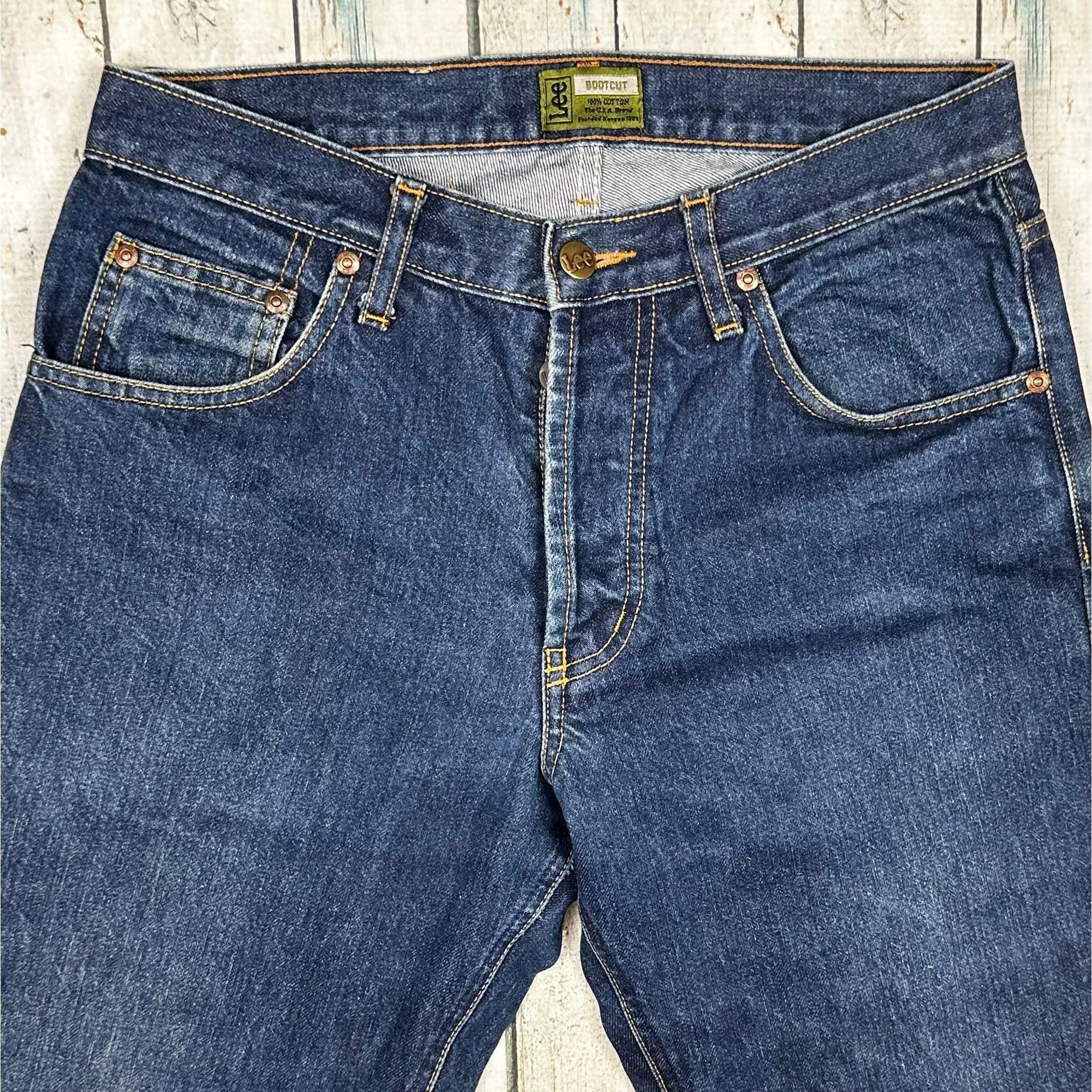 Vintage 80's Lee Rider Mens Bootcut Jeans-