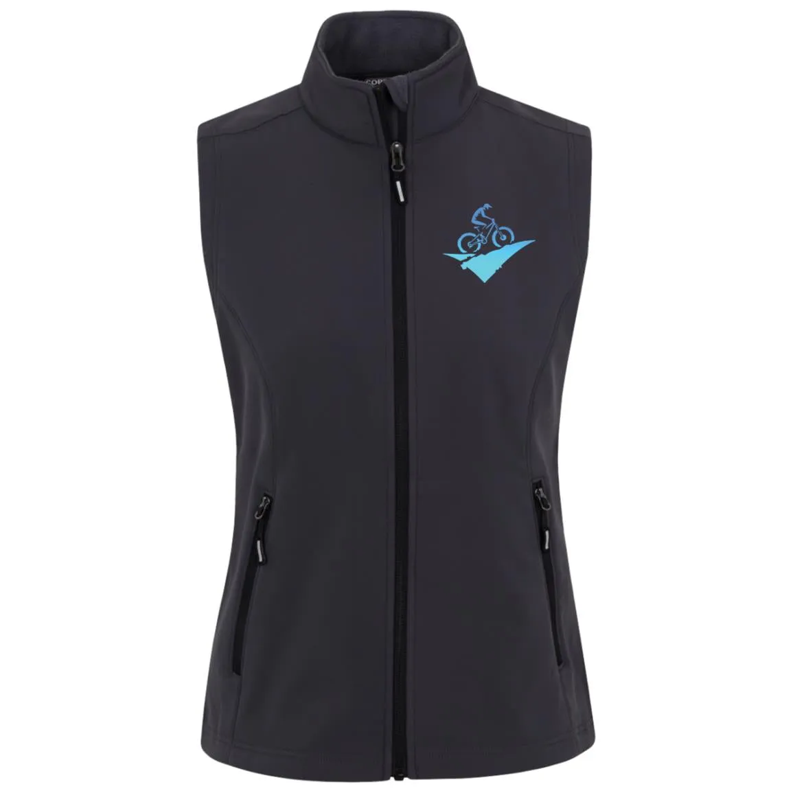 Womens Cruise Two-Layer Fleece Soft Shell Vest