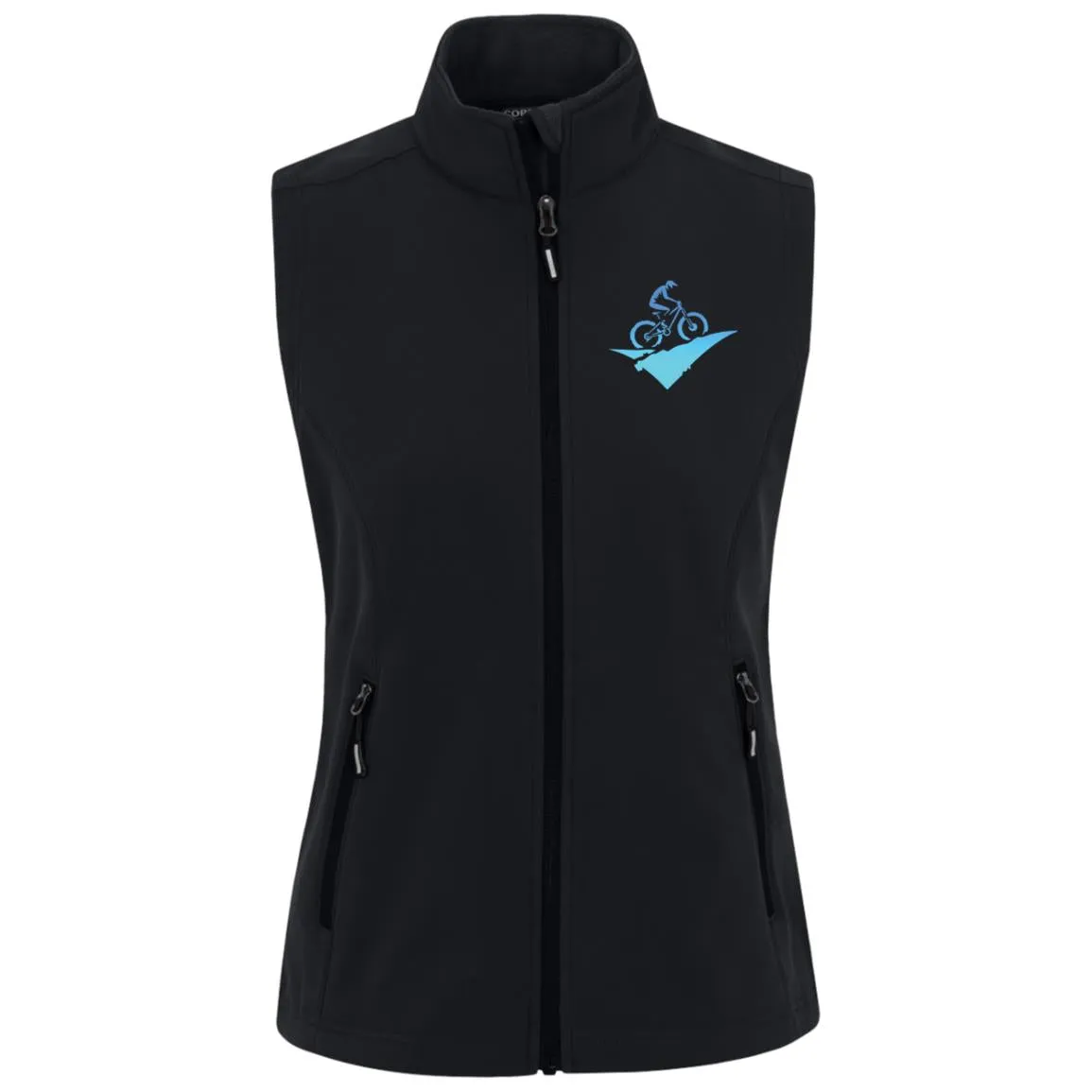 Womens Cruise Two-Layer Fleece Soft Shell Vest