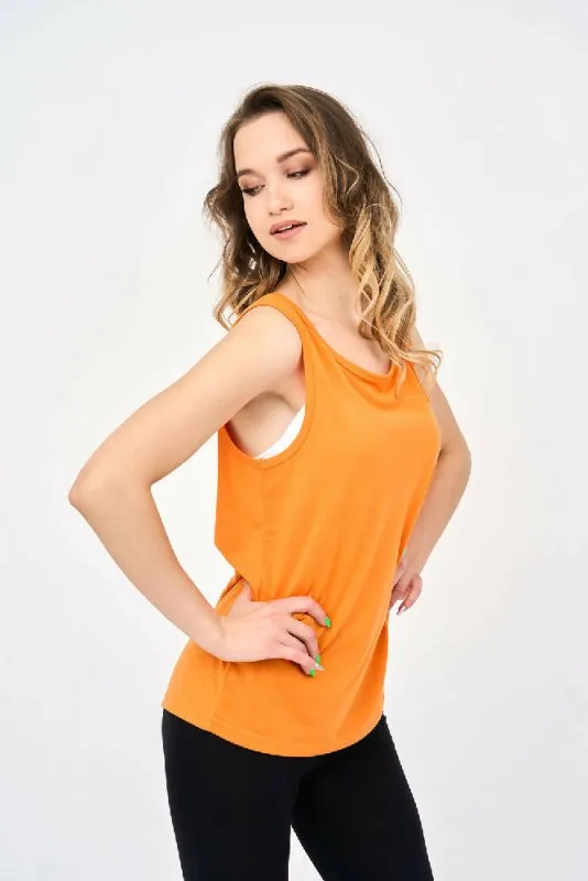 Women's Vests in Orange!