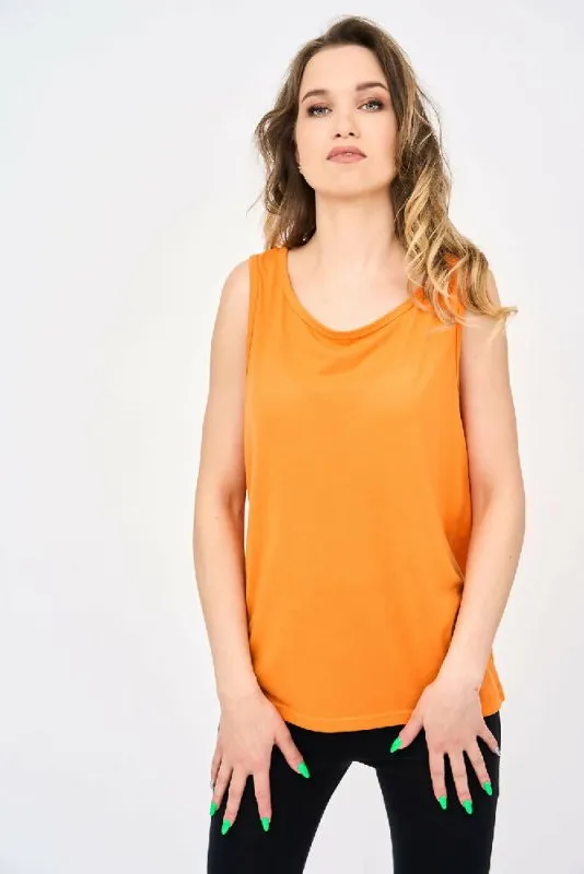 Women's Vests in Orange!