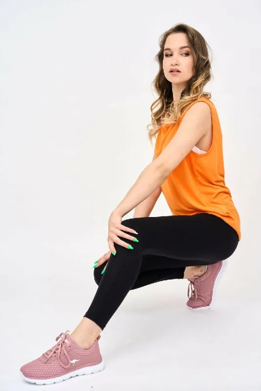 Women's Vests in Orange!